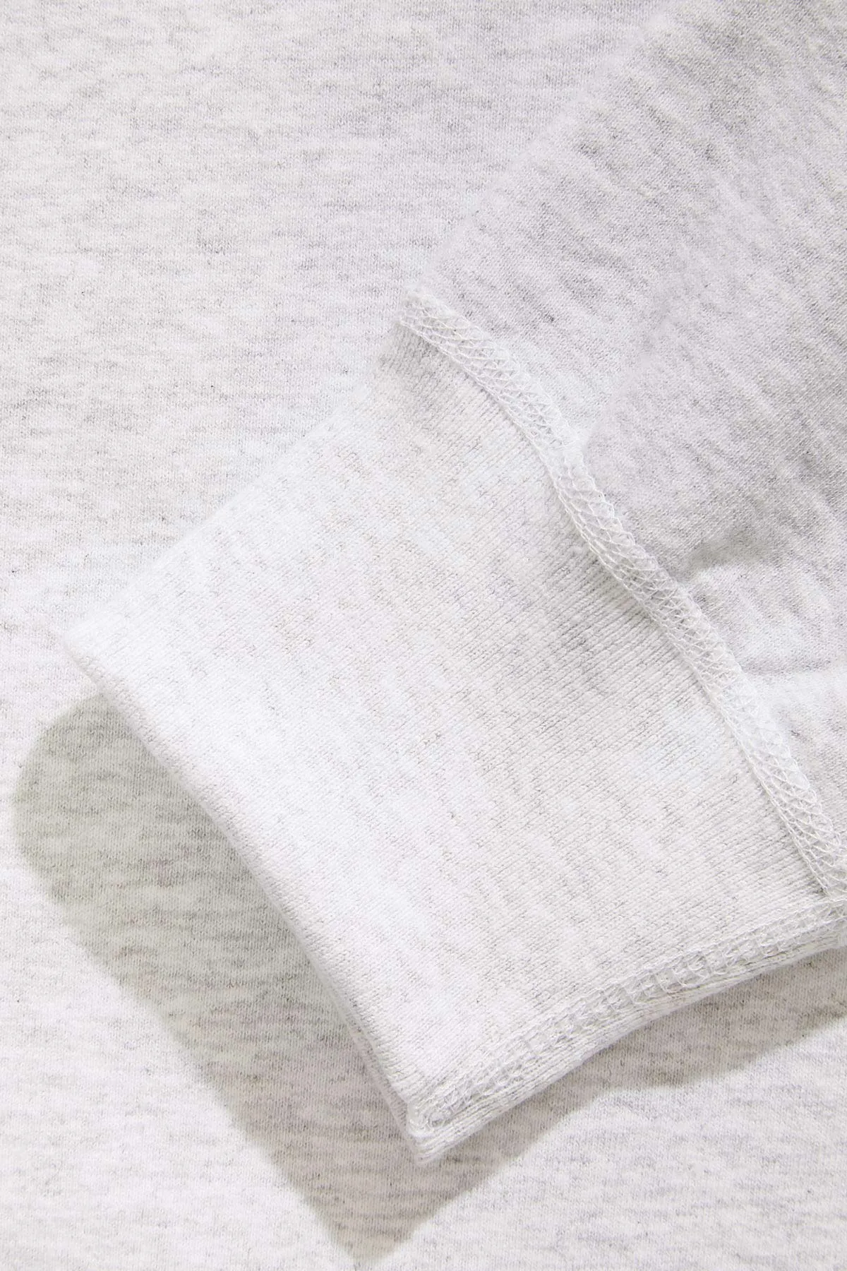 3/4 Snap Front Sweater - Ash Heather Grey