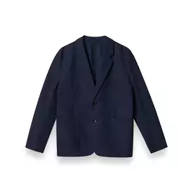 About Companions Enver blazer navy tencel