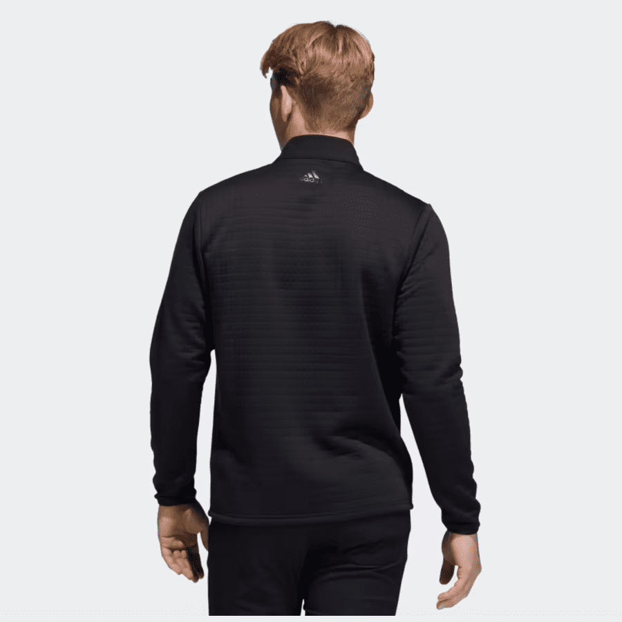 Adidas (DWR) Water Repellent 1/4 Zip Pullover - Black