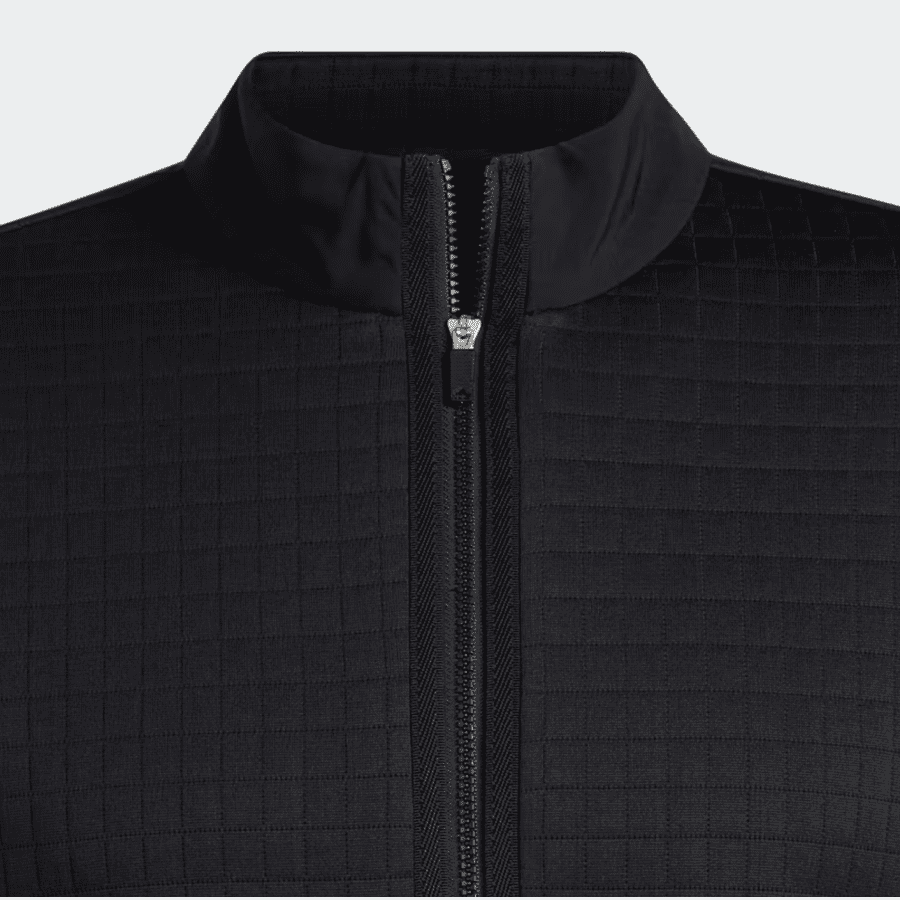 Adidas (DWR) Water Repellent 1/4 Zip Pullover - Black