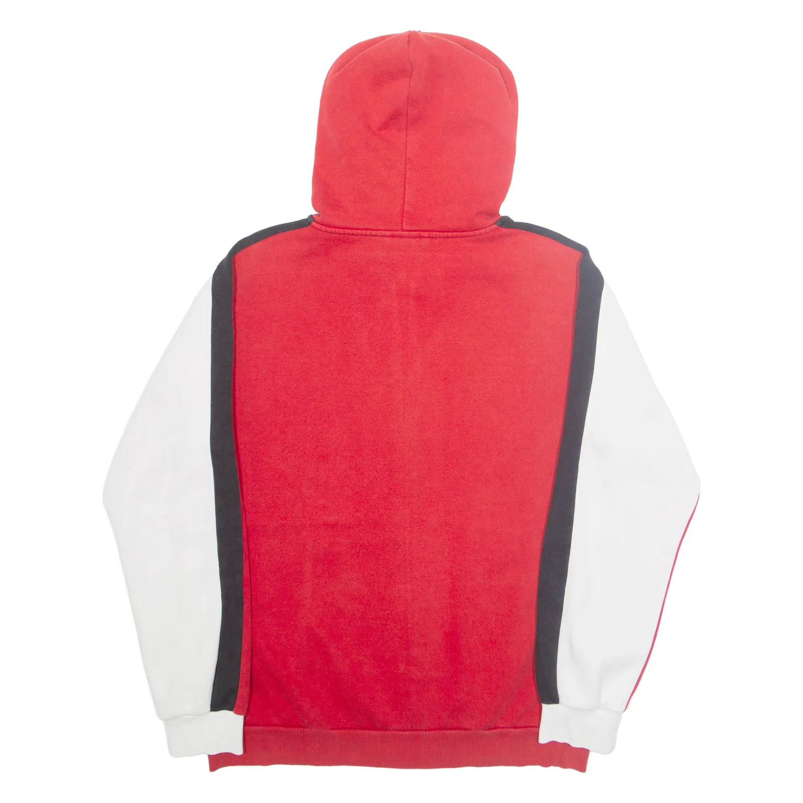 ADIDAS Mens Red Hoodie Full Zip S