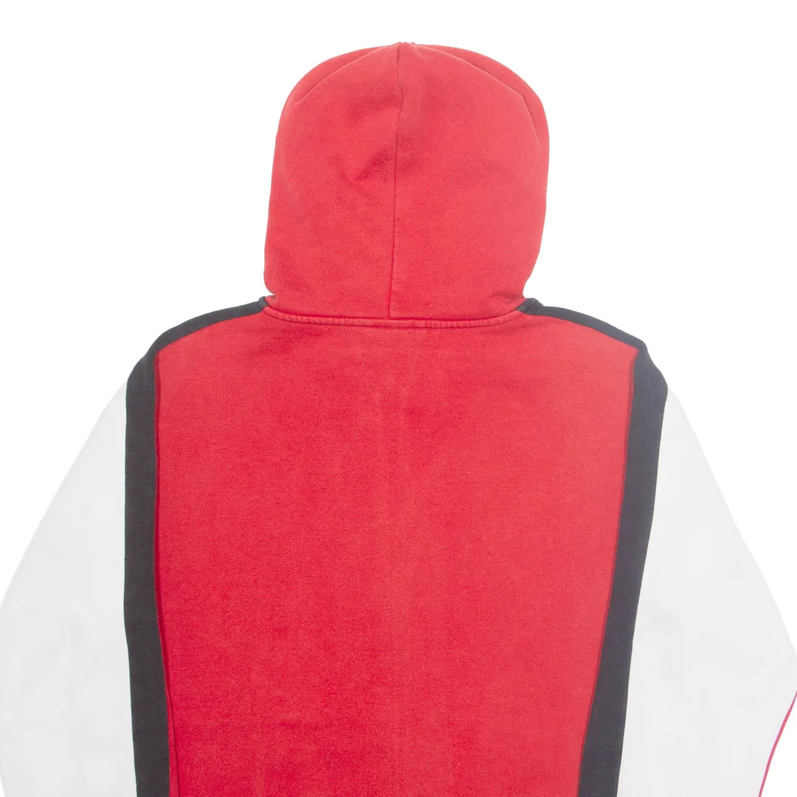 ADIDAS Mens Red Hoodie Full Zip S