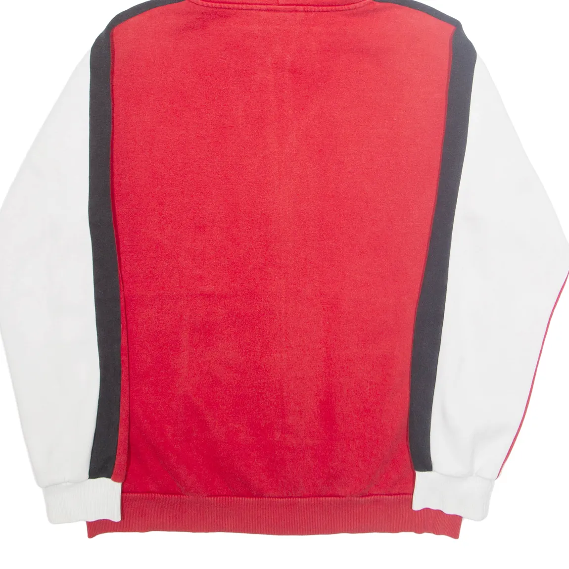 ADIDAS Mens Red Hoodie Full Zip S