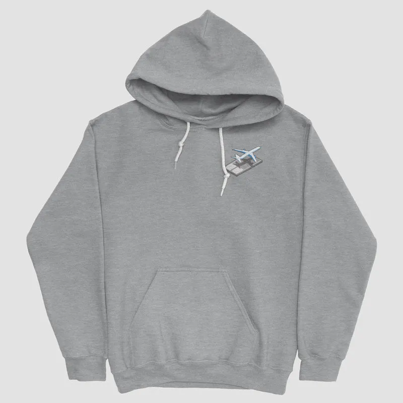 Airplane Runway Tiny - Pullover Hoody