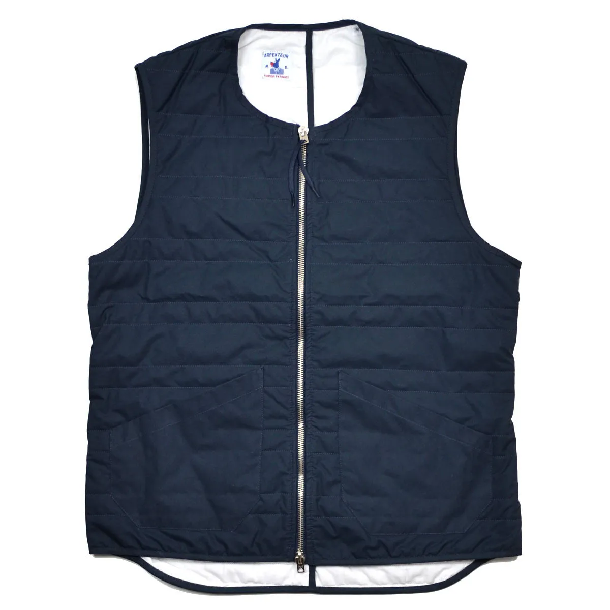 Arpenteur - Thermo V. Sail Gabardine Vest - Navy