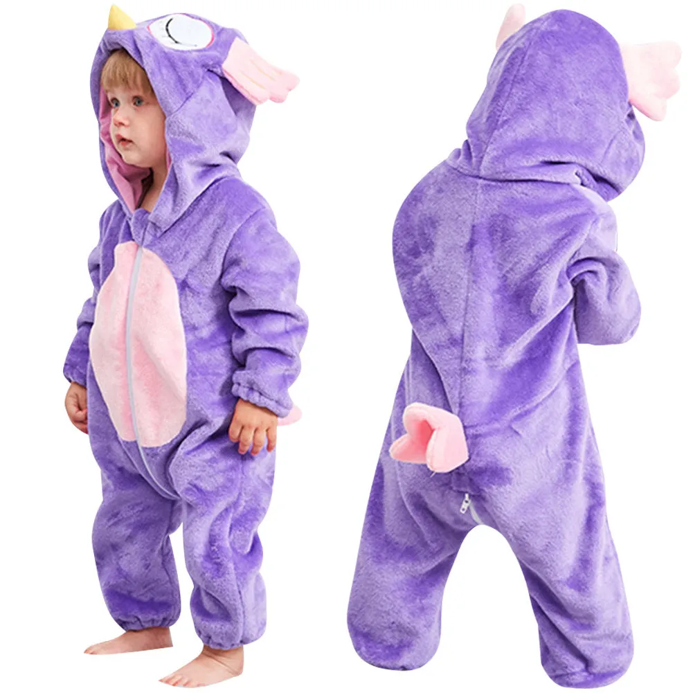 Baby Jumpsuit Flannel Cosplay Costume Outfits Halloween Carnival Party Suit