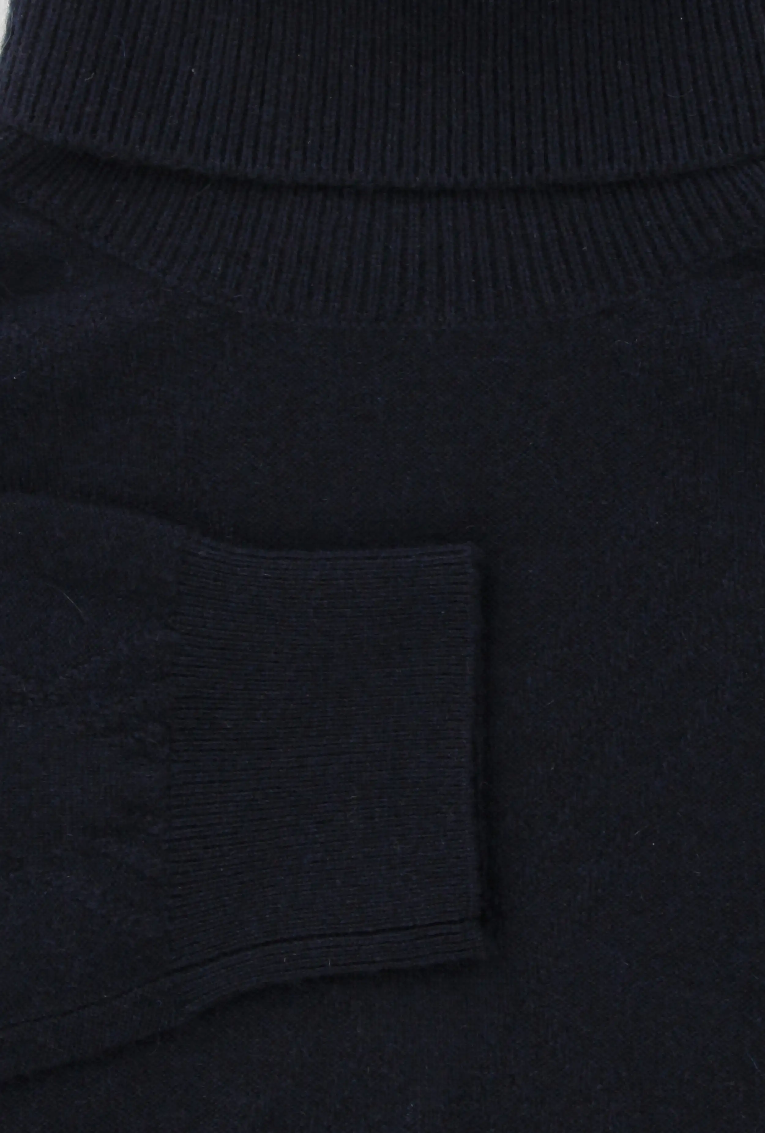 Ballantyne Dark Blue Turtleneck Sweater