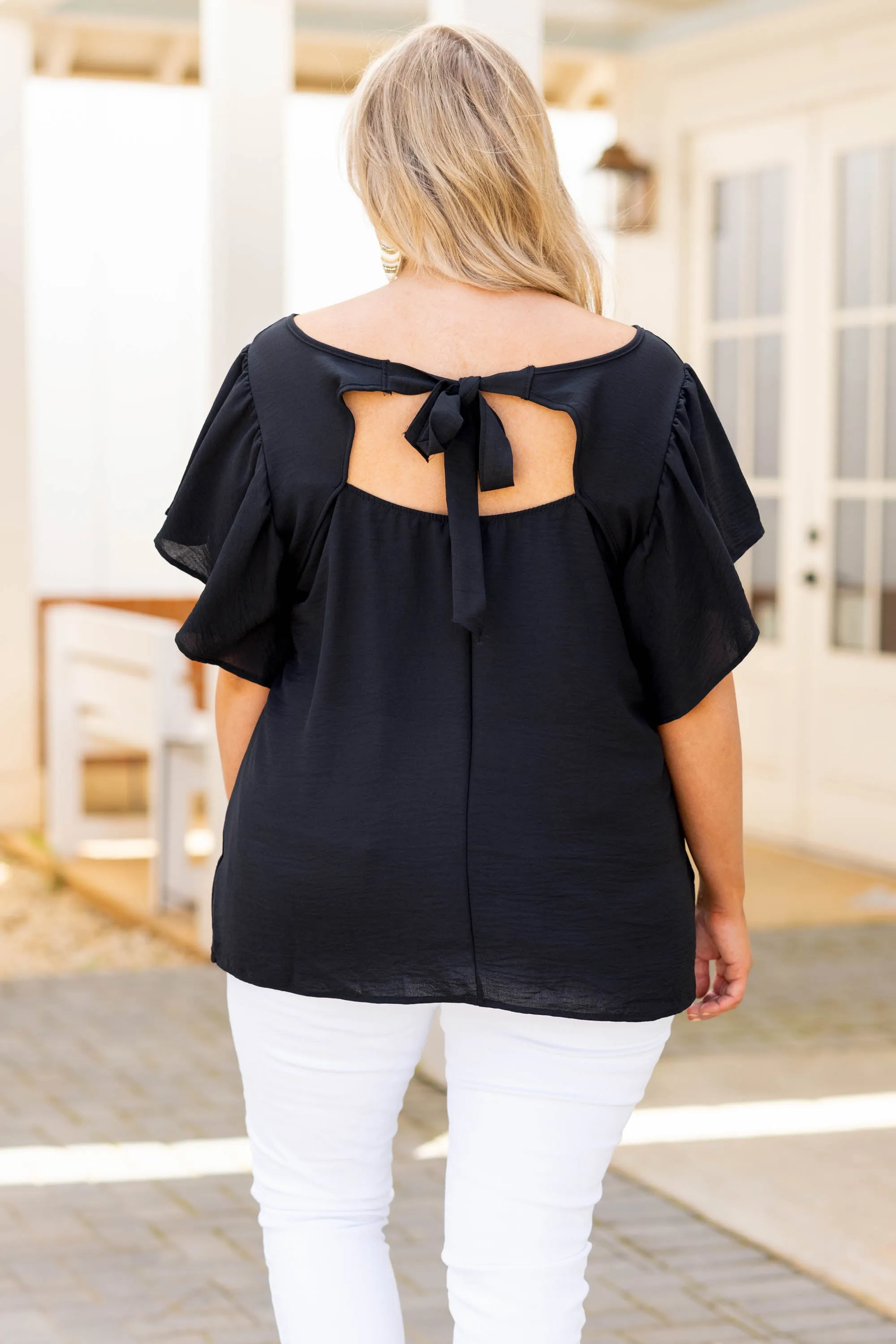 Be Gorgeous Top, Black