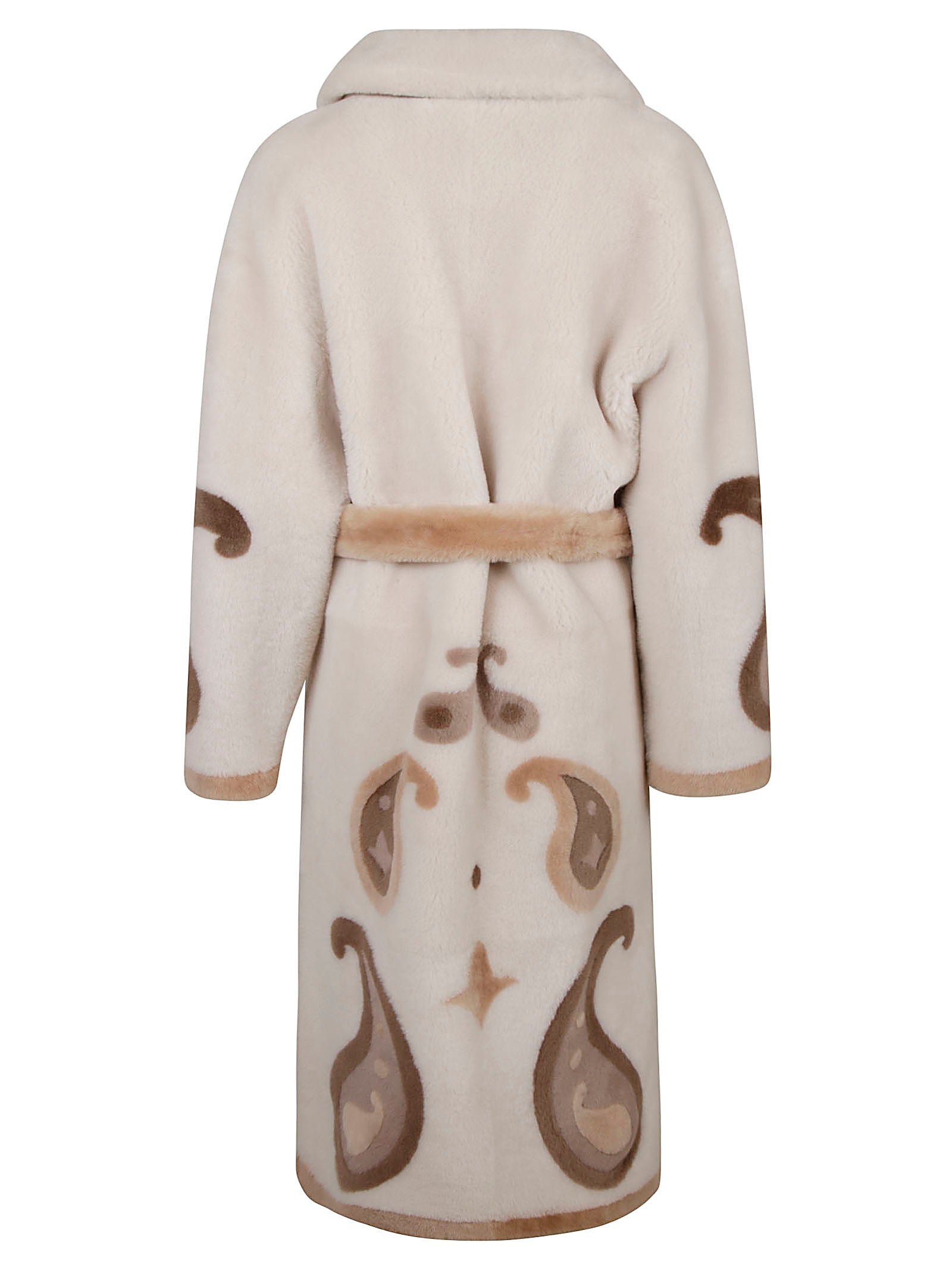 Blancha Wrap Front Belted Coat