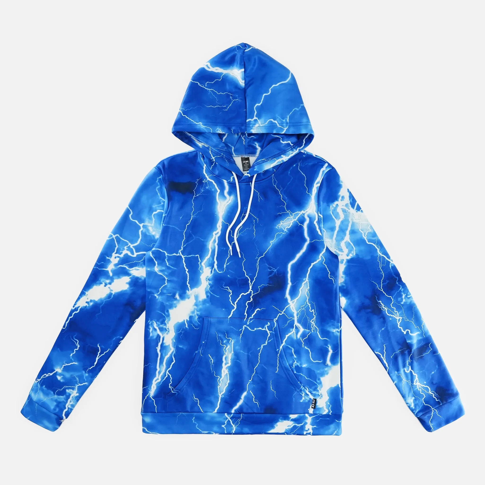 Blue Lightning Hoodie - Big