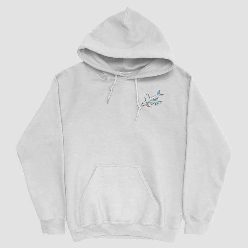 Boarding Plane Tiny - Pullover Hoody