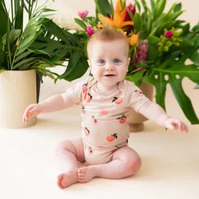 Bodysuit in Peach