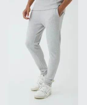 boohoo Mens Skinny Pique Sweatpant