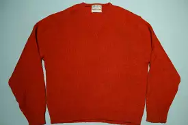 Brentwood Mohrtex Sportswear Virgin Texas Mohan 60's Vibrant Red Sweater