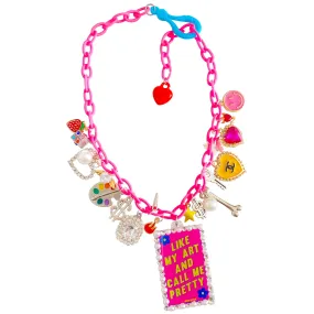 Call Me Pretty Charm Necklace