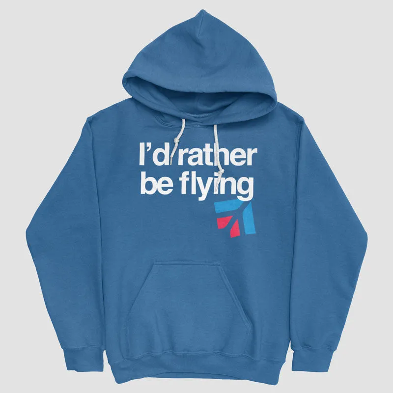 Cessna Rather be Flying - Pullover Hoody