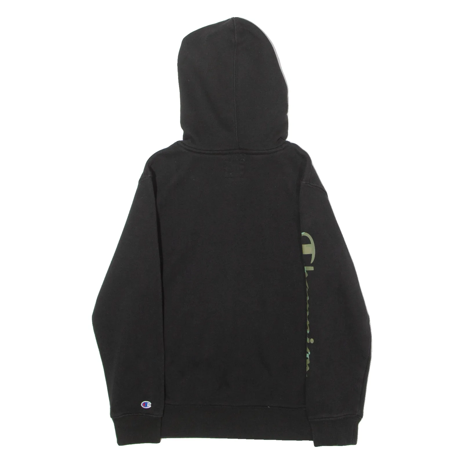 CHAMPION Boys Black Hoodie M