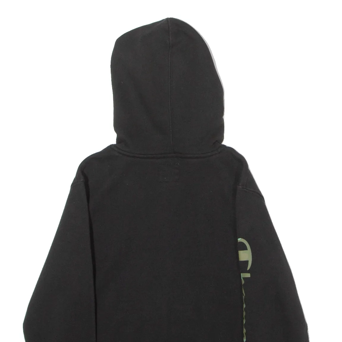 CHAMPION Boys Black Hoodie M