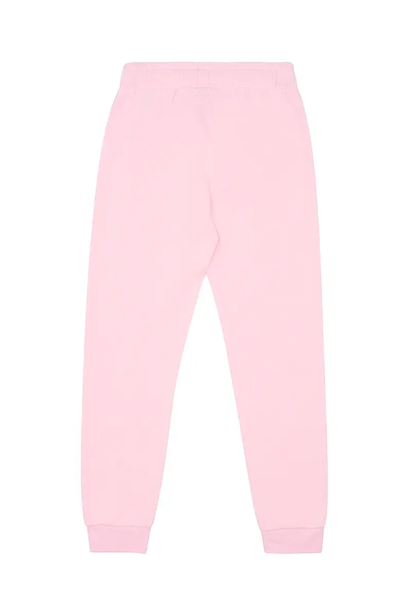 CHAMPION JUNIOR TONAL CUFF PINK TRACKPANTS