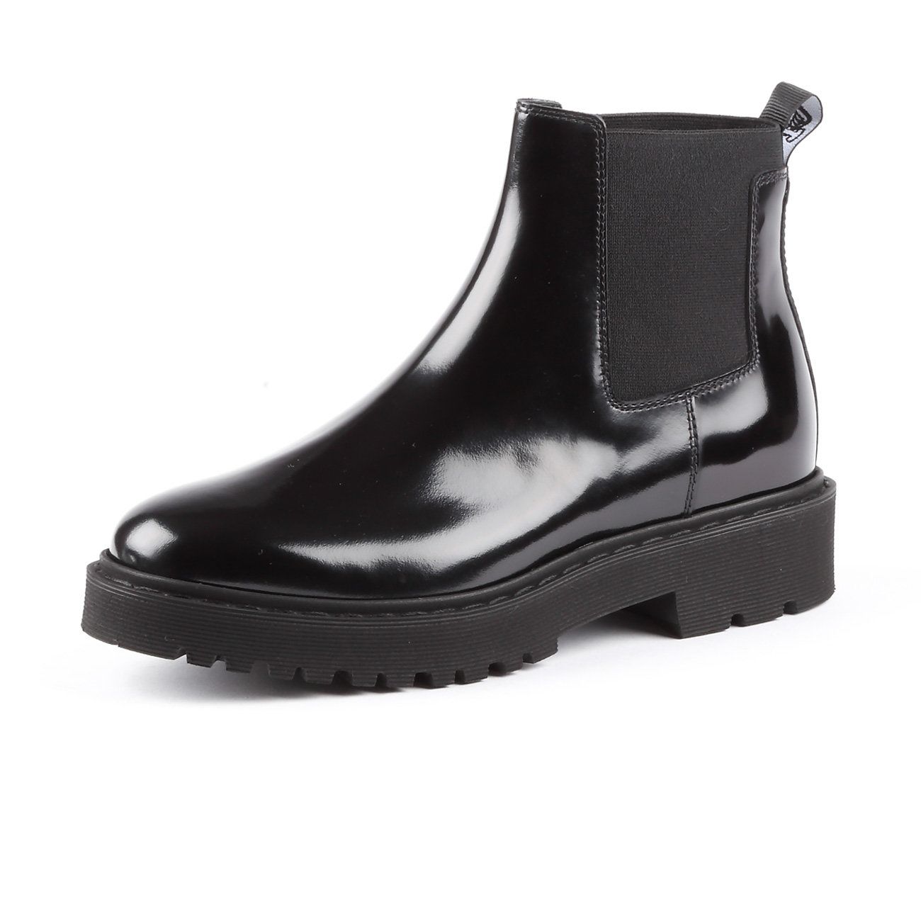 CHELSEA BOOTS IN PELLE Donna Nero