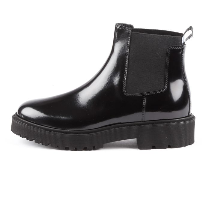 CHELSEA BOOTS IN PELLE Donna Nero