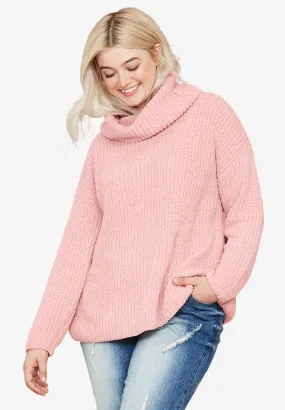 Chenille Turtleneck Sweater