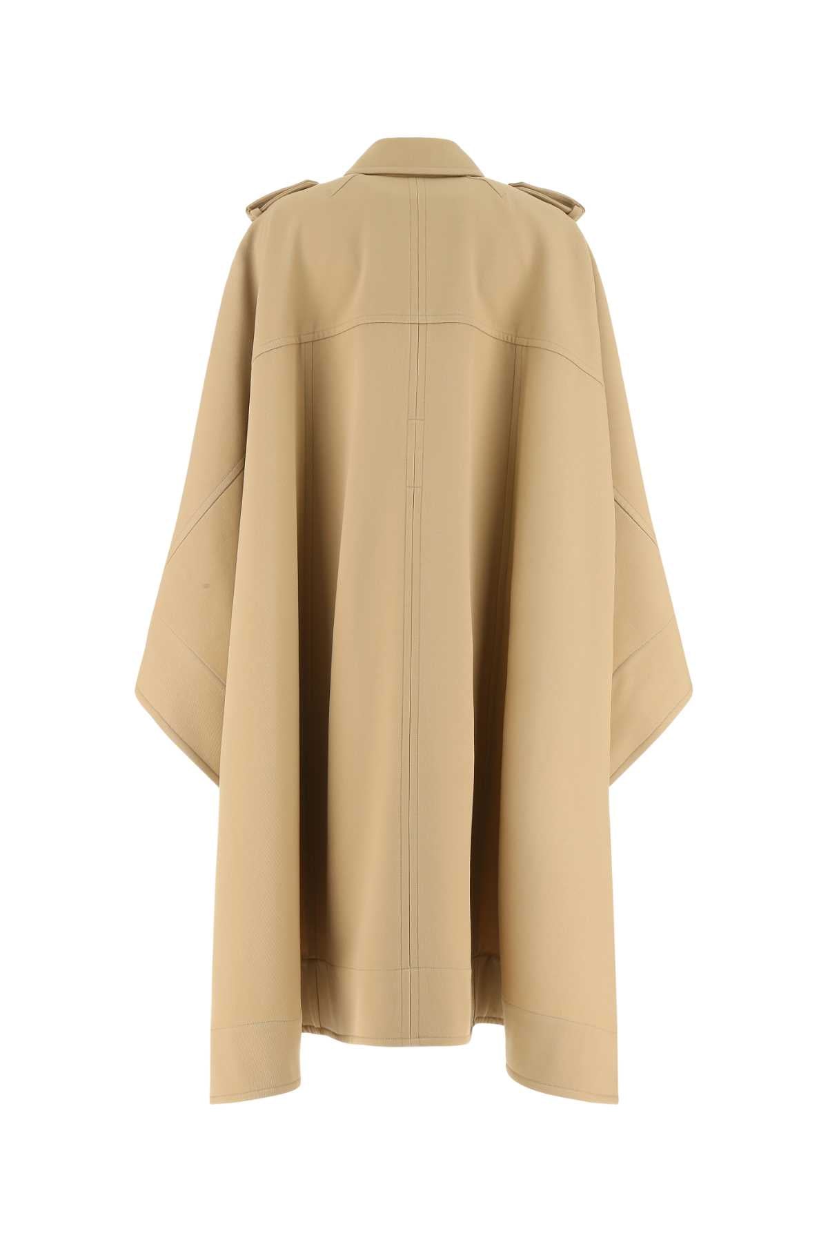 Chloé Tie-Waisted Single-Breasted Coat