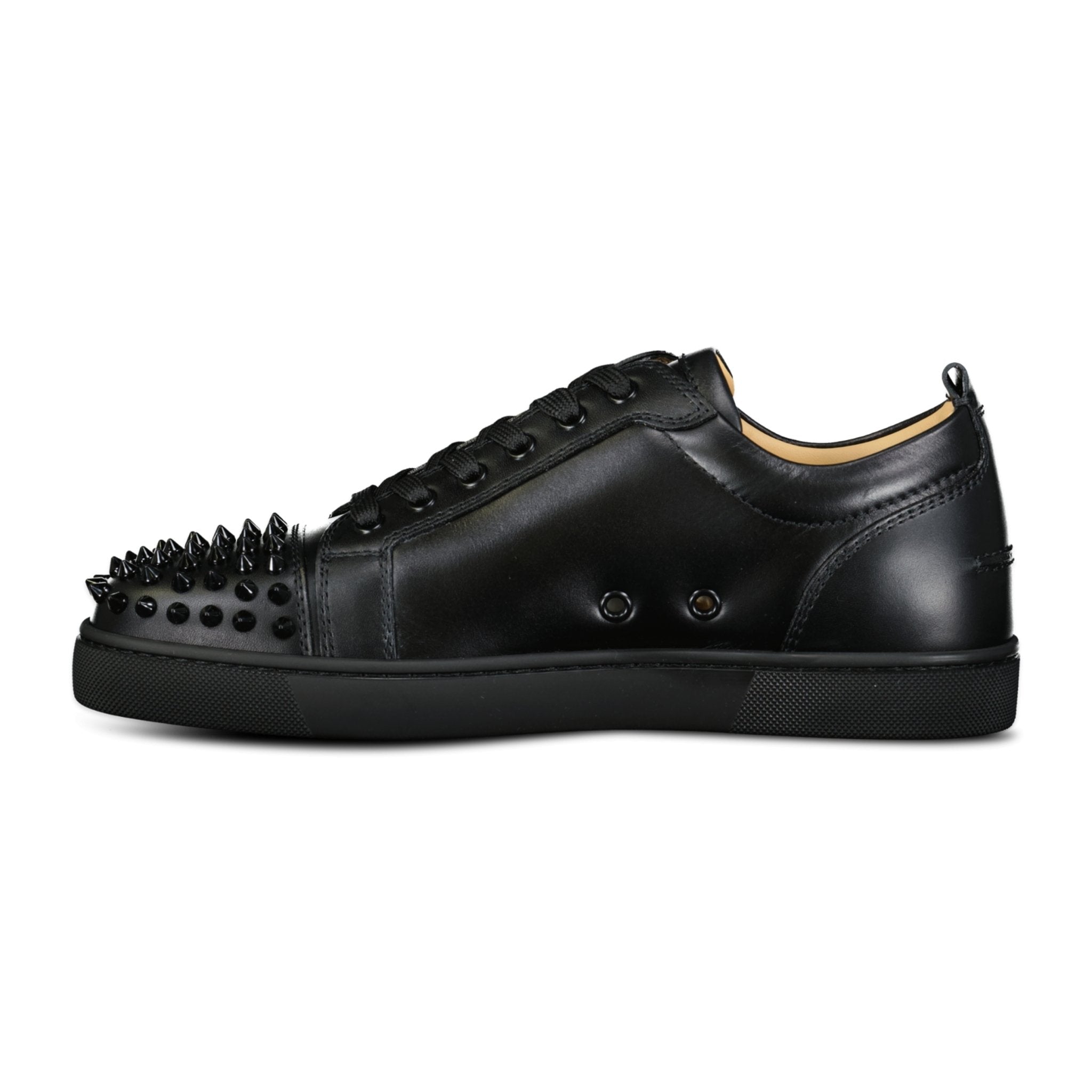 CHRISTIAN LOUBOUTIN JUNIOR SPIKES' SNEAKERS BLACK