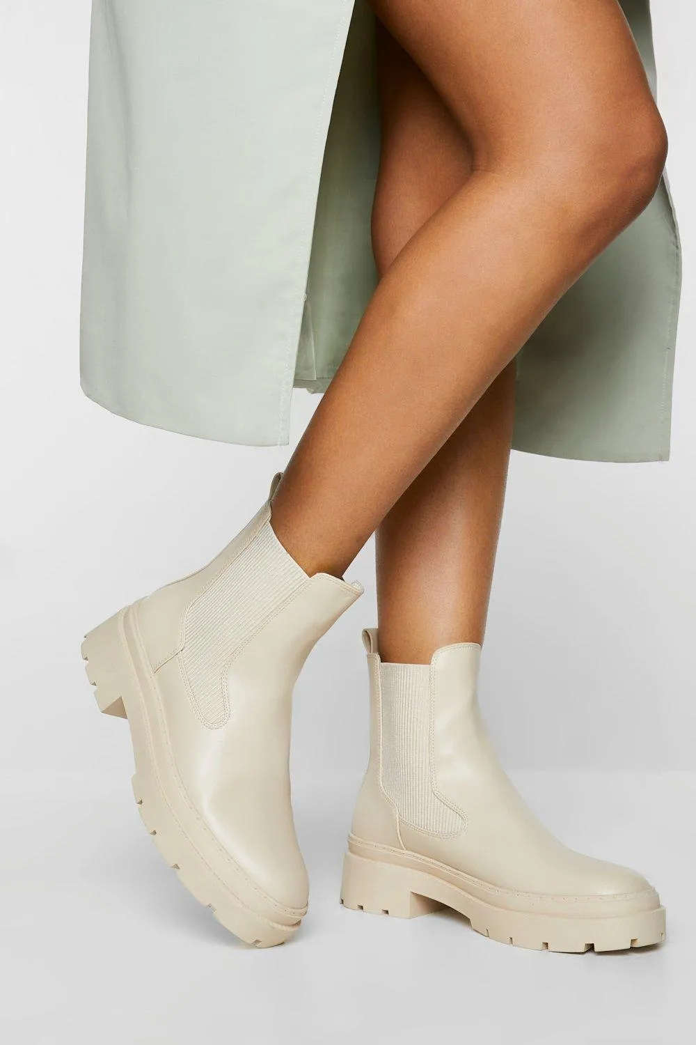 Chunky Rand Detail Chelsea Boot