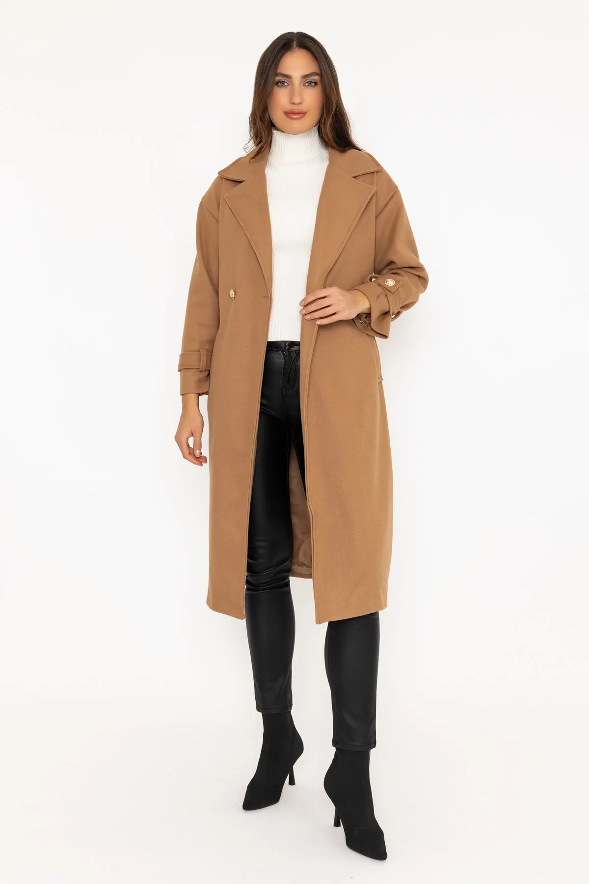 Classic Camel Brown Coat