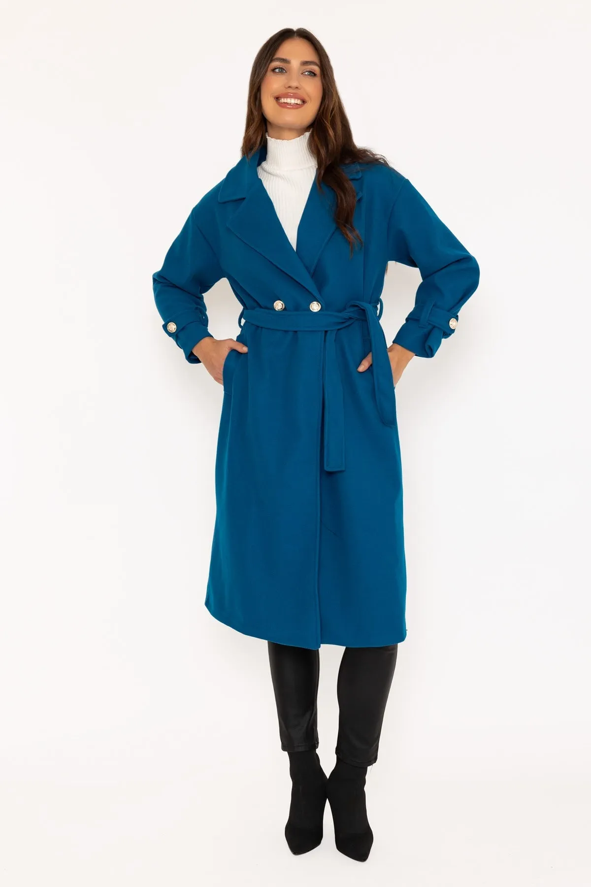 Classic Teal Coat