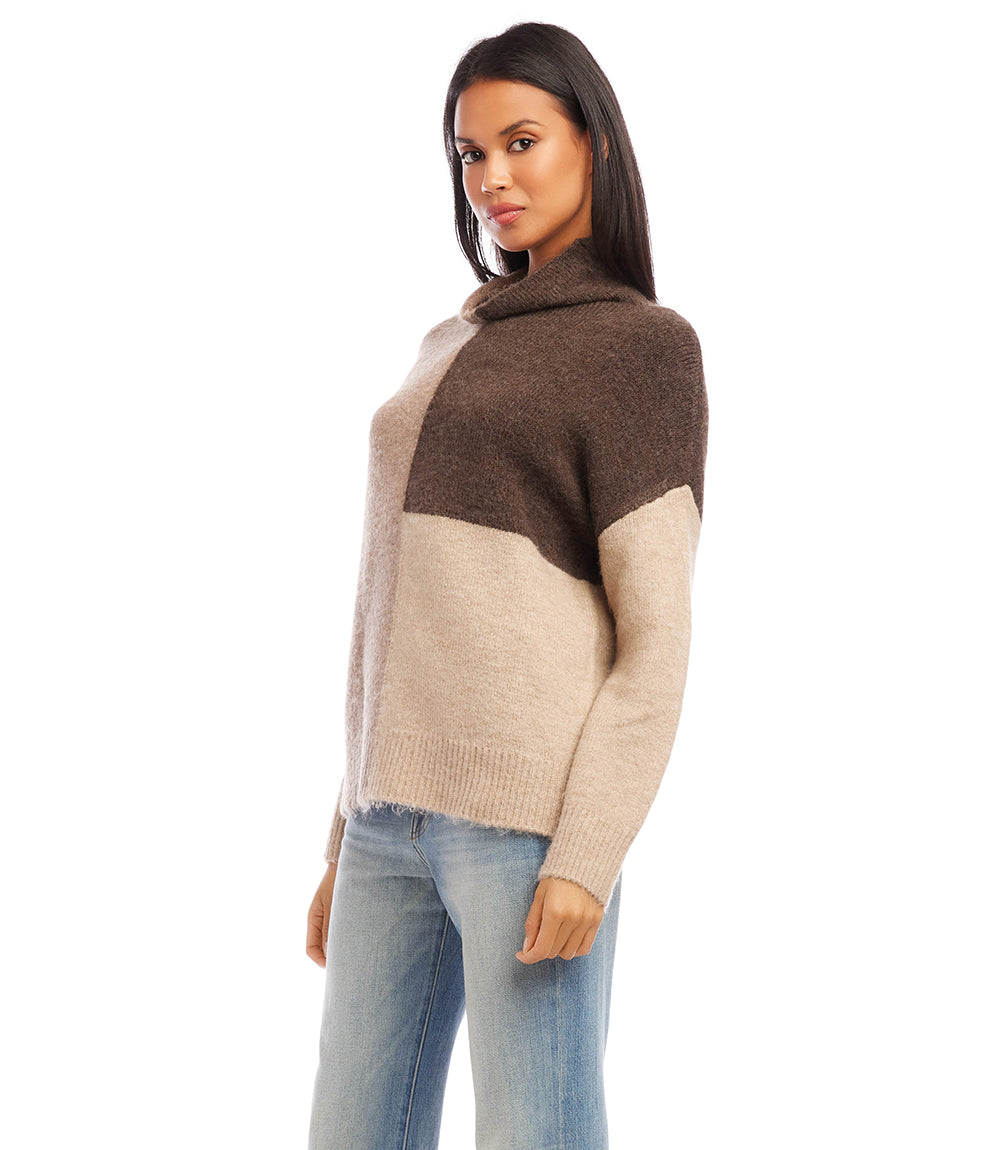 Colorblock Sweater