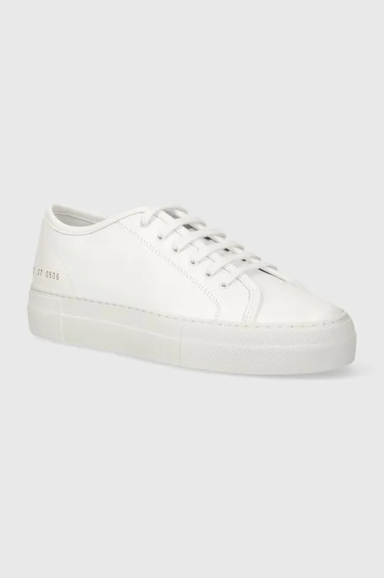 Common Projects leather sneakers Tournament Low Super in Leather white color 4017