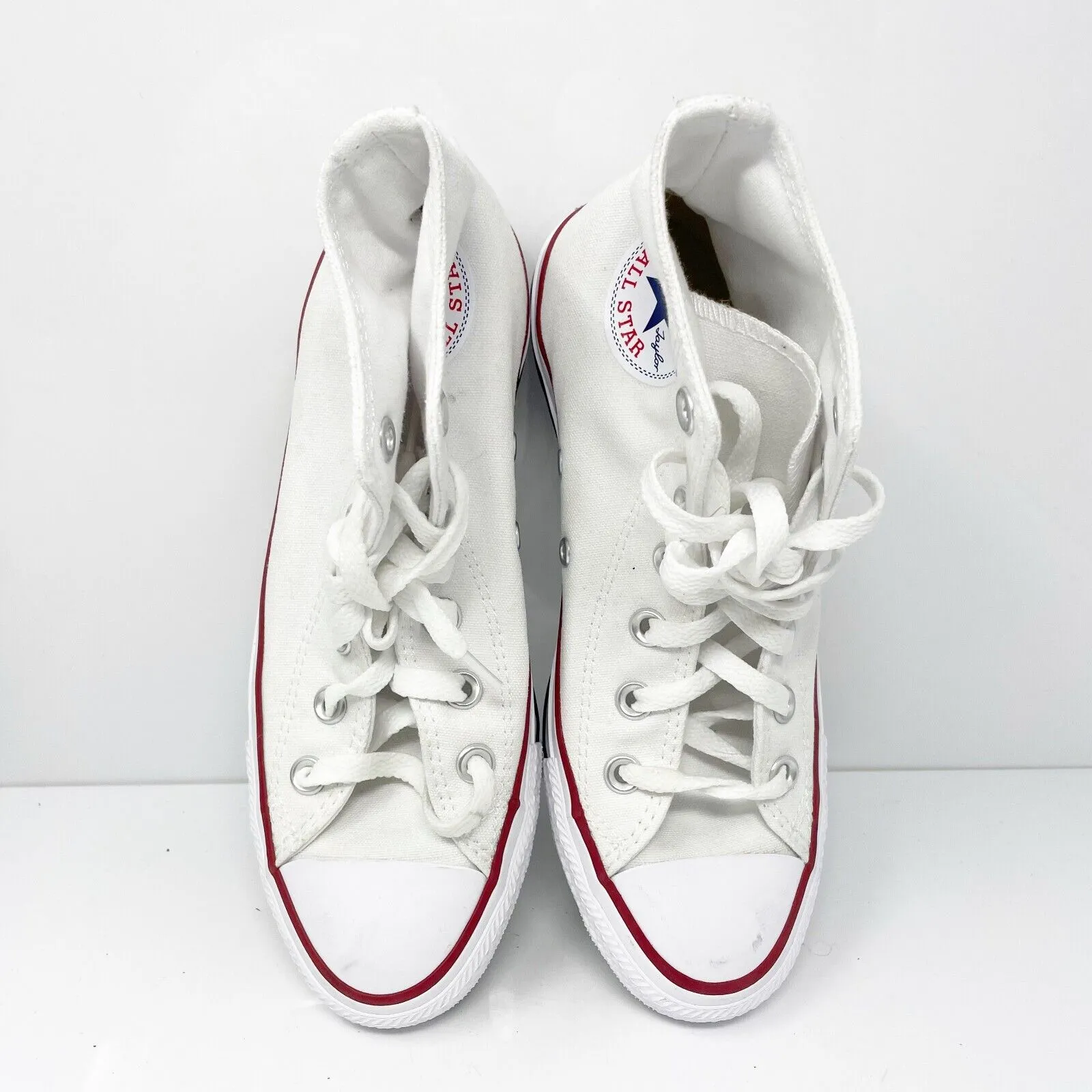 Converse Unisex CT All Star Hi M7650 White Casual Shoes Sneakers Sz M 4.5 W 6.5