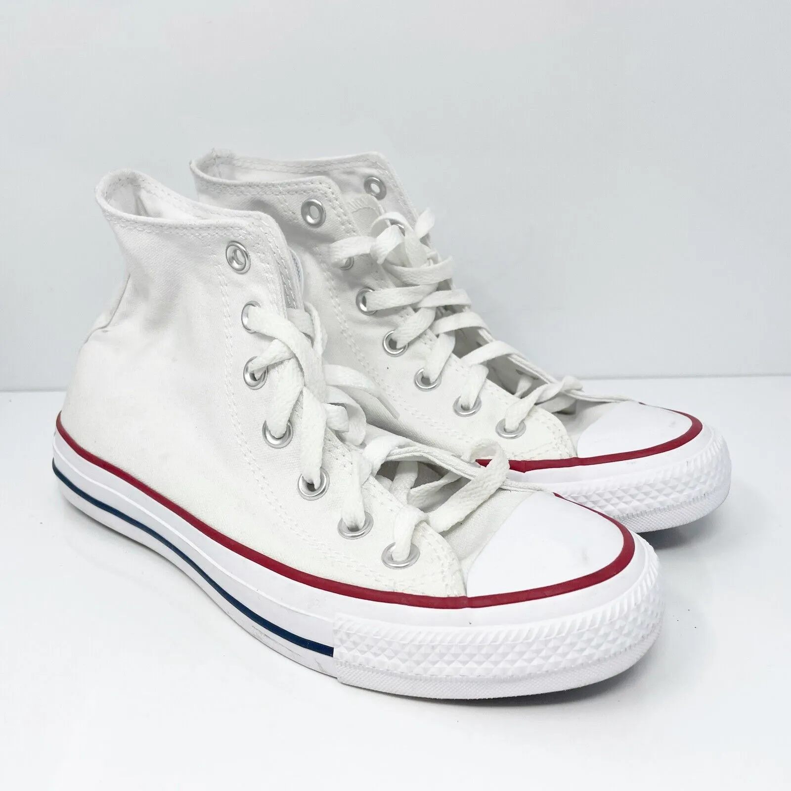 Converse Unisex CT All Star Hi M7650 White Casual Shoes Sneakers Sz M 4.5 W 6.5