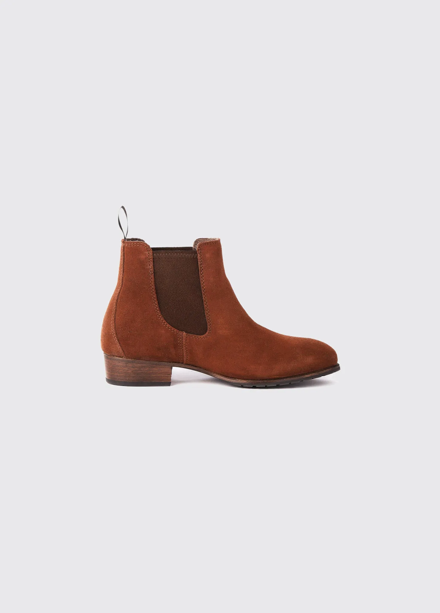 Cork Ladies Leather Soled Boot - Russet