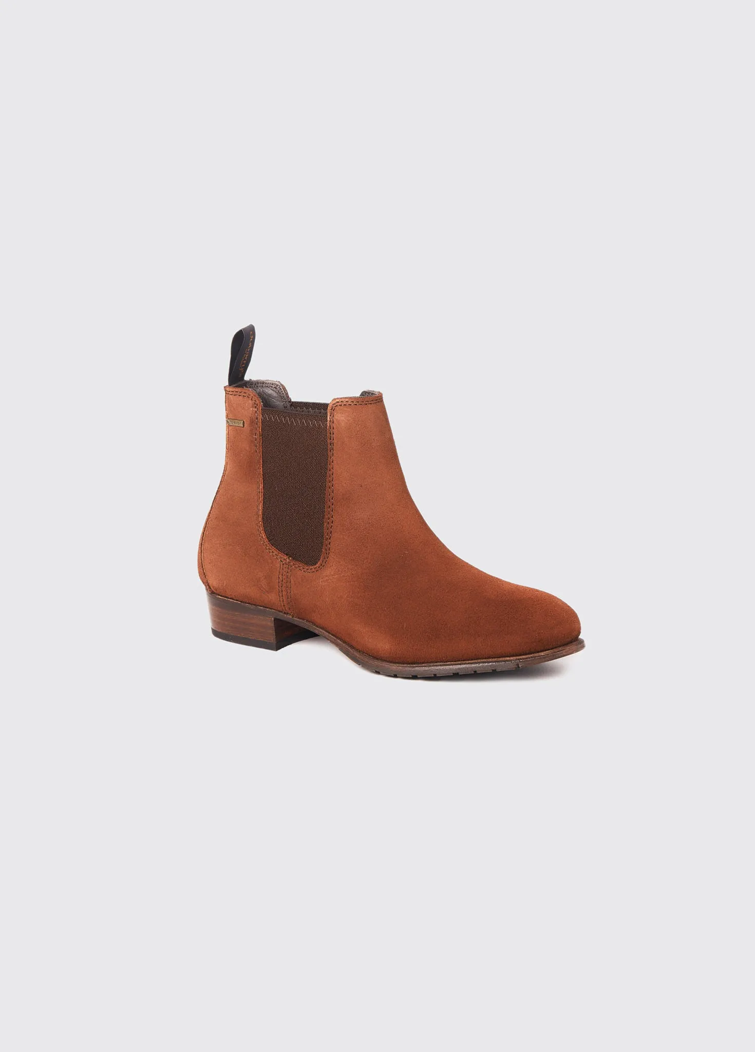 Cork Ladies Leather Soled Boot - Russet