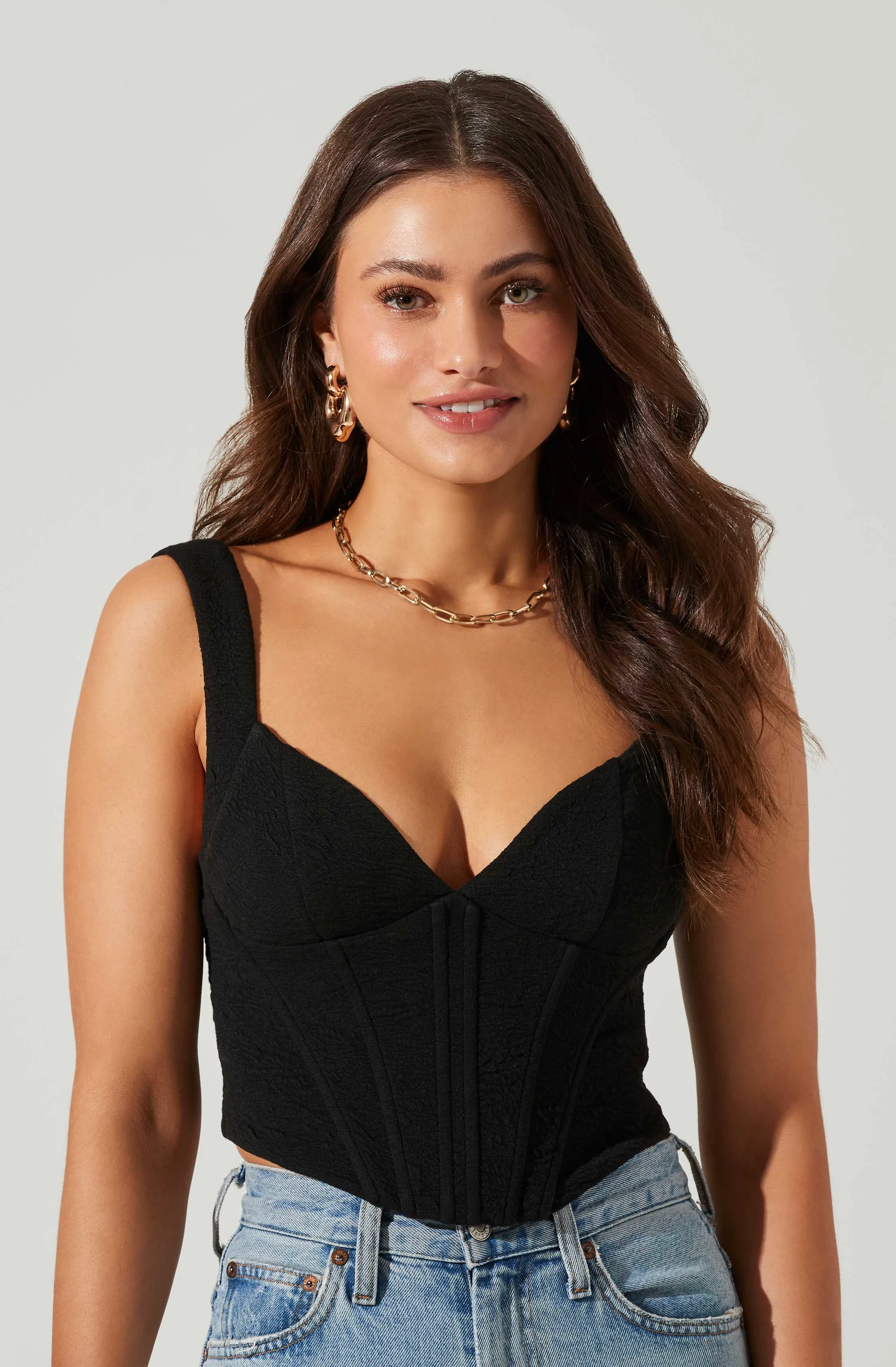 Corset Tank Top