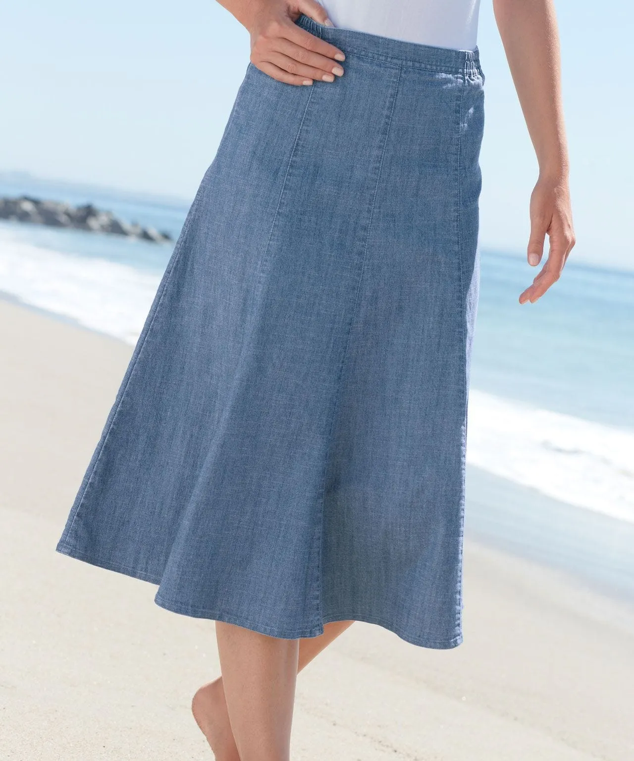 Denim Skirt