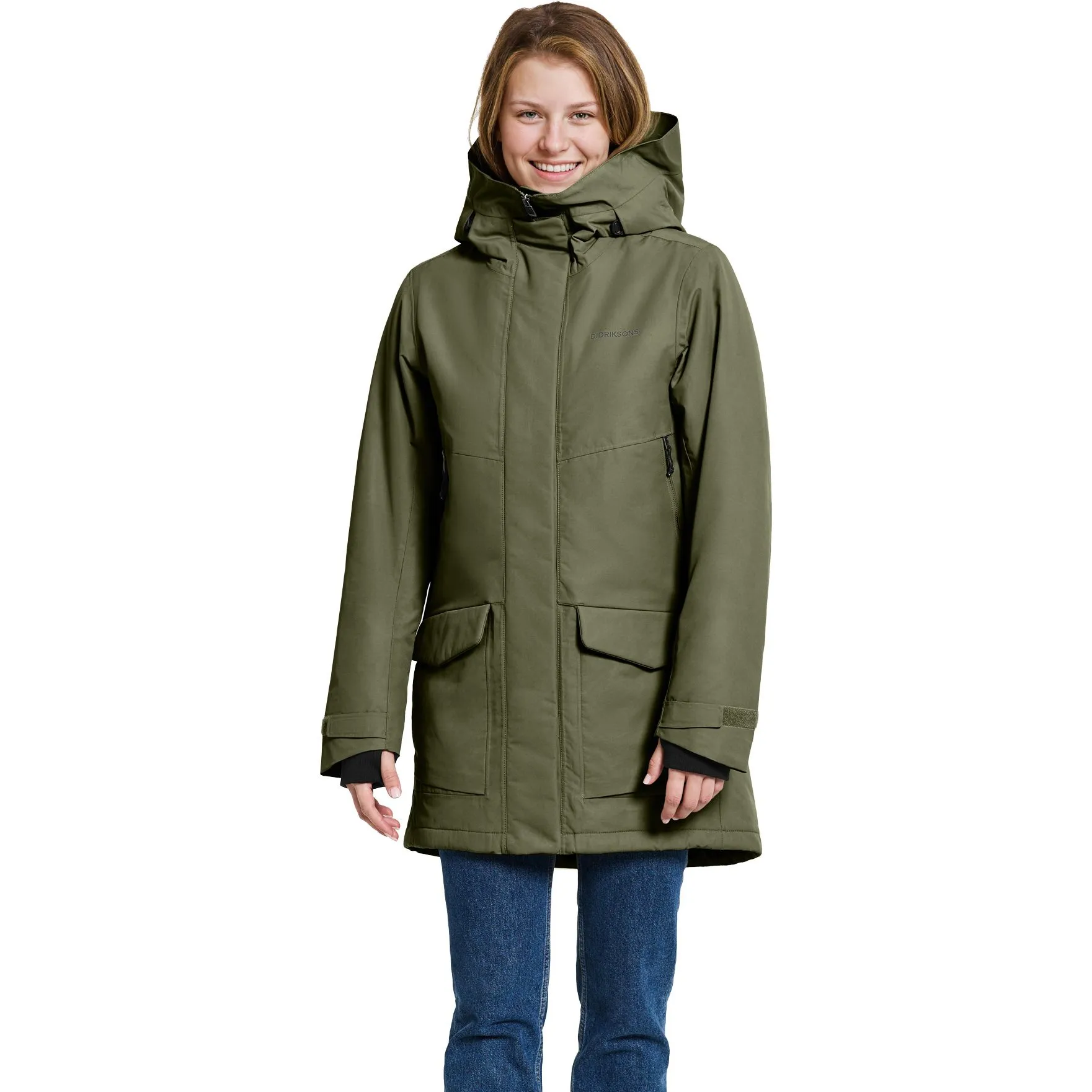 Didriksons - Frida Parka Women deep green