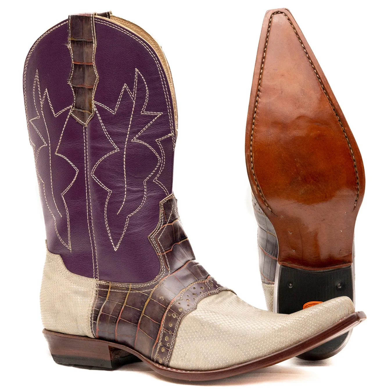 Double Stitched Cowboy Boots