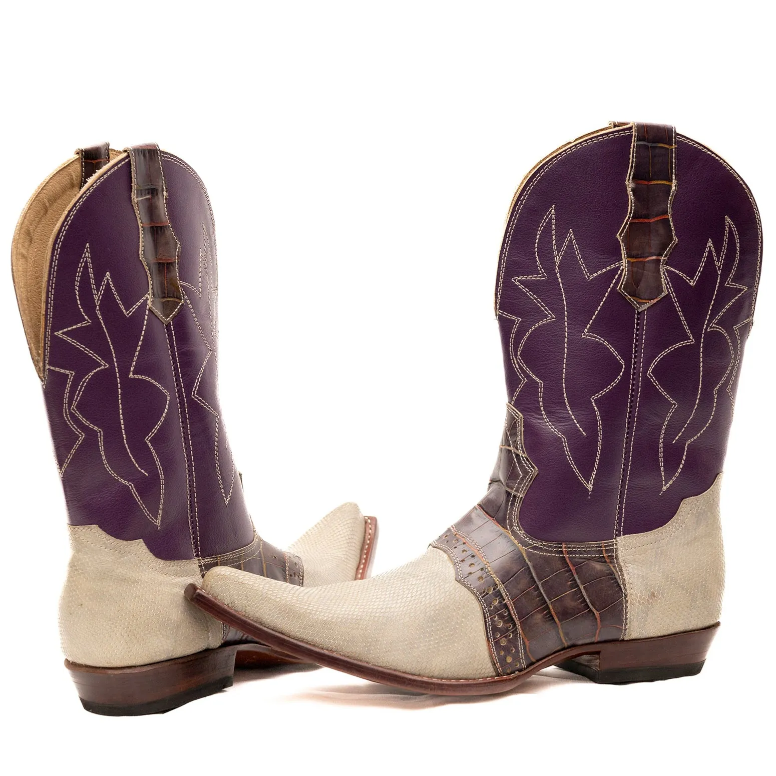 Double Stitched Cowboy Boots