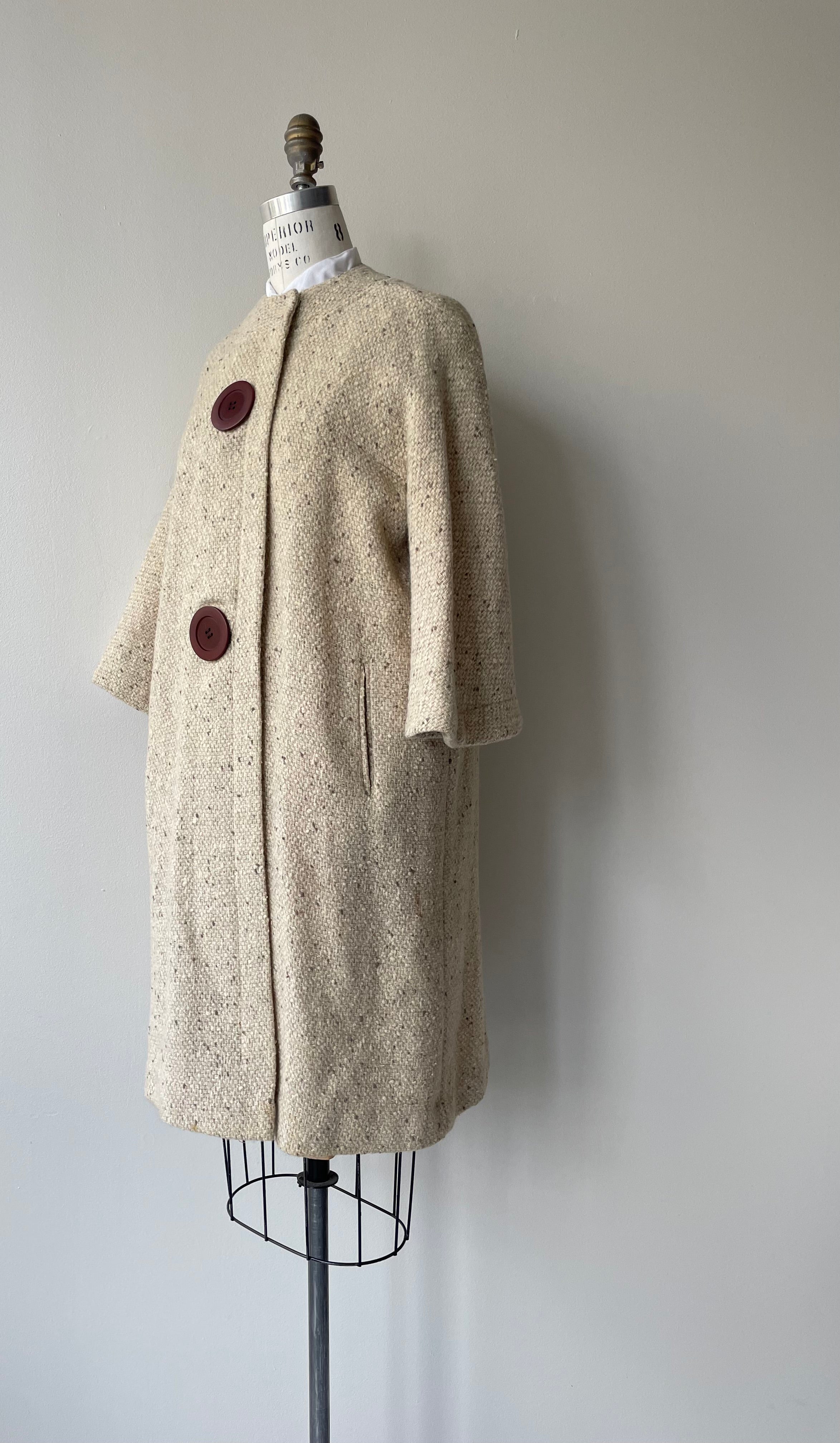 Dover Tweed Coat | 1960s