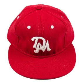 Ebbets - Des Moines Demons 1959 Adjustable Cap - Red Wool