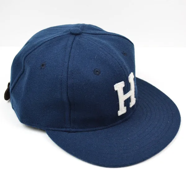 Ebbets - Homestead Greys Cap (Adjustable Wool Flannel) - Navy