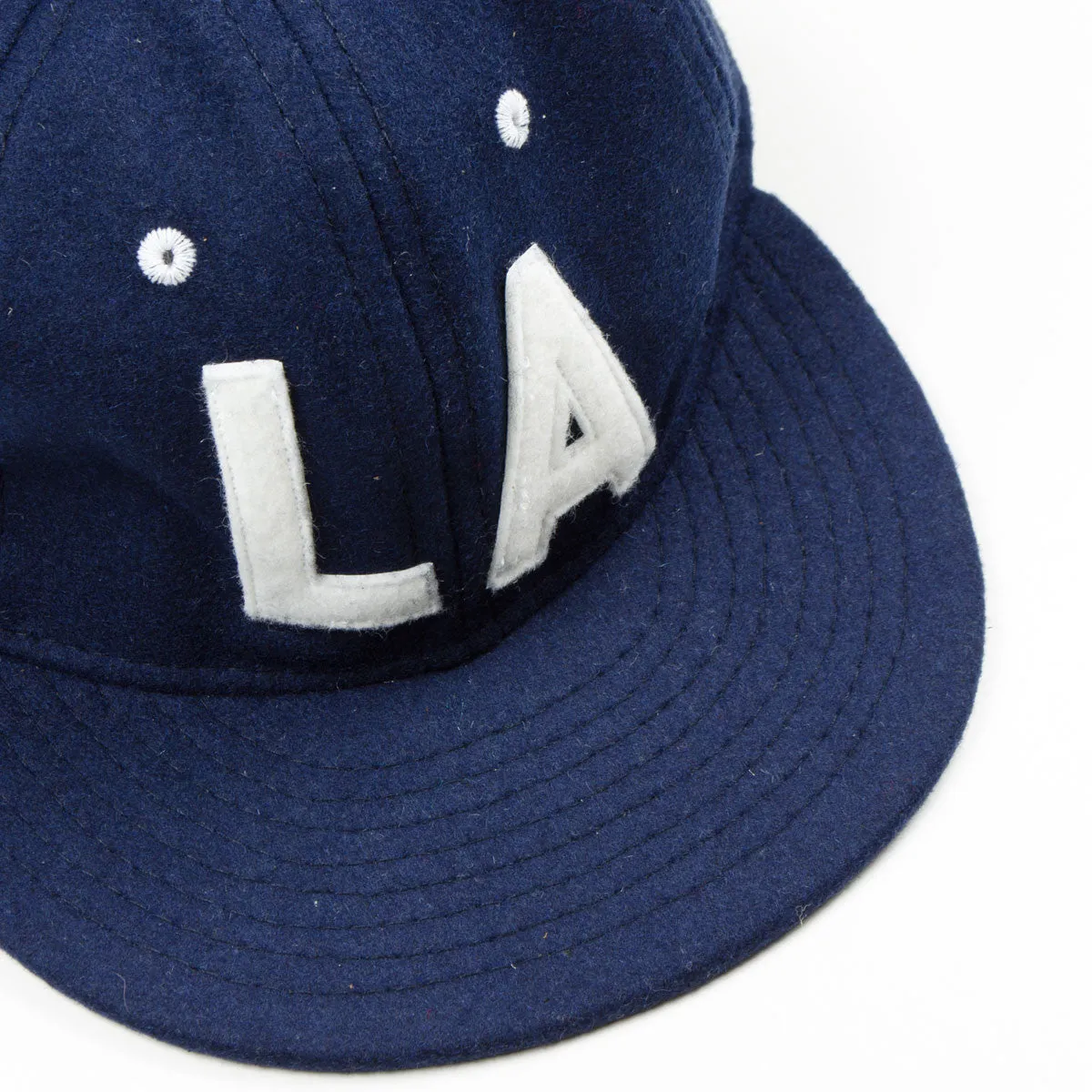 Ebbets - Los Angeles 1954 Cap (Adjustable Wool Flannel) - Navy