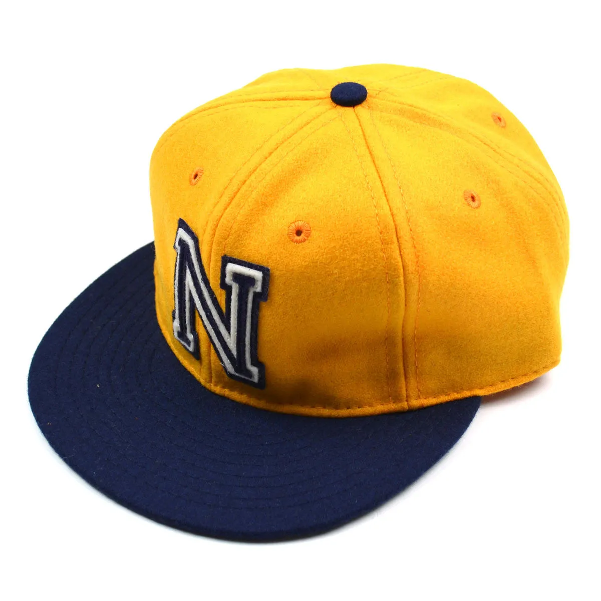 Ebbets - US Naval Academy 1959 Cap (Adjustable Wool) - Gold / Navy