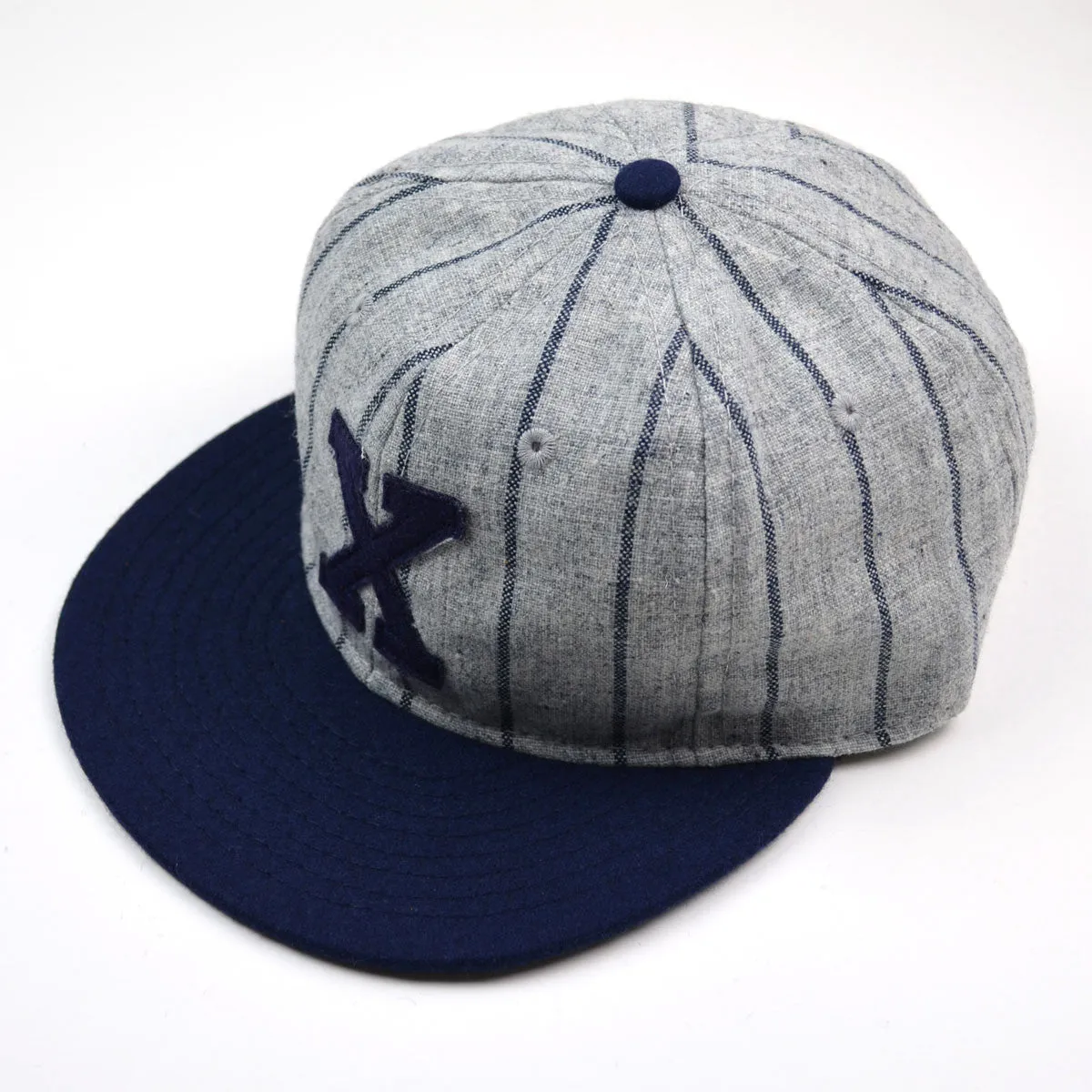 Ebbets - Xalapa Chileros 1955 Cap (Adjustable Wool) - Grey / Navy