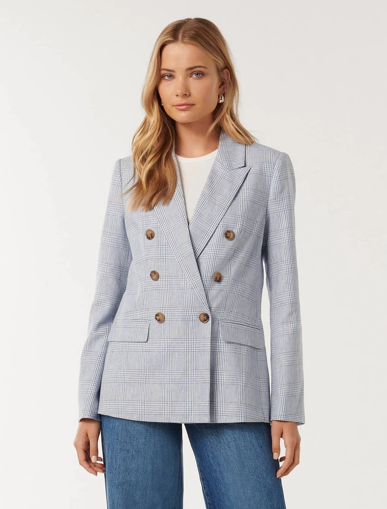 EverNew Ivy Double-Breasted Blazer