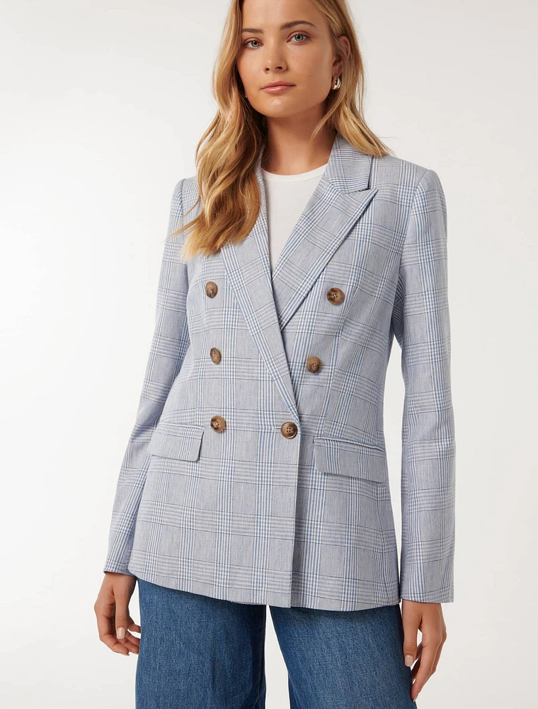 EverNew Ivy Double-Breasted Blazer